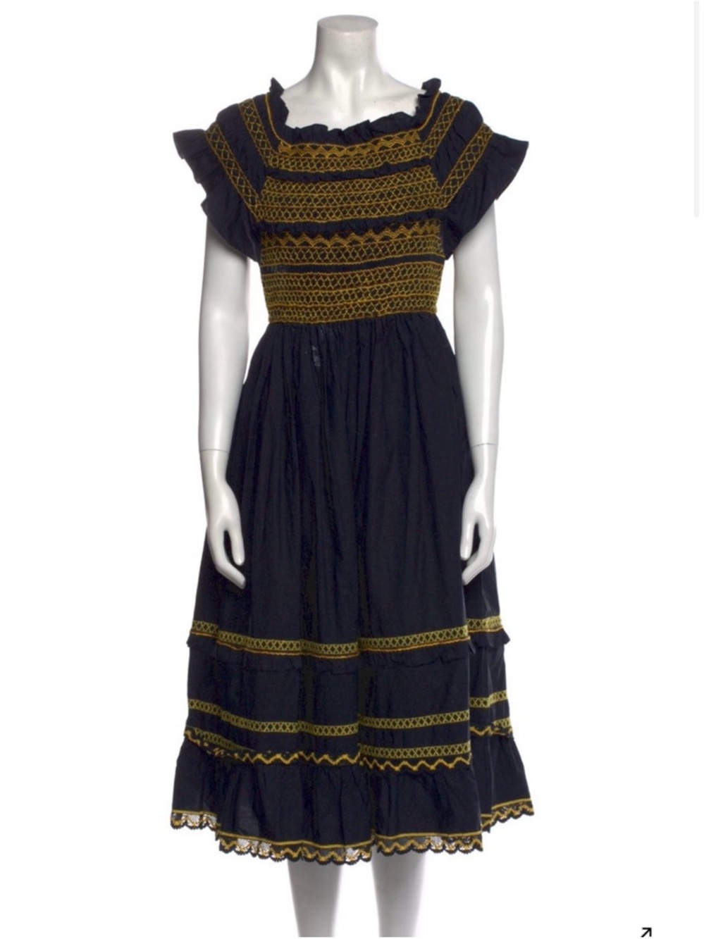 Ulla Johnson XS Smocked Dress